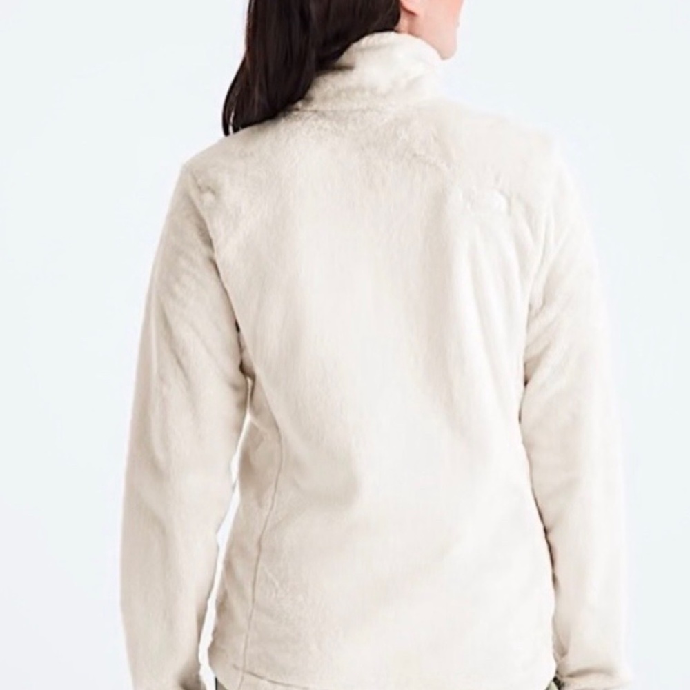 The North Face Women’s Osito Silken Raschel Fleece Jacket White Dune Size M - Picture 6 of 9